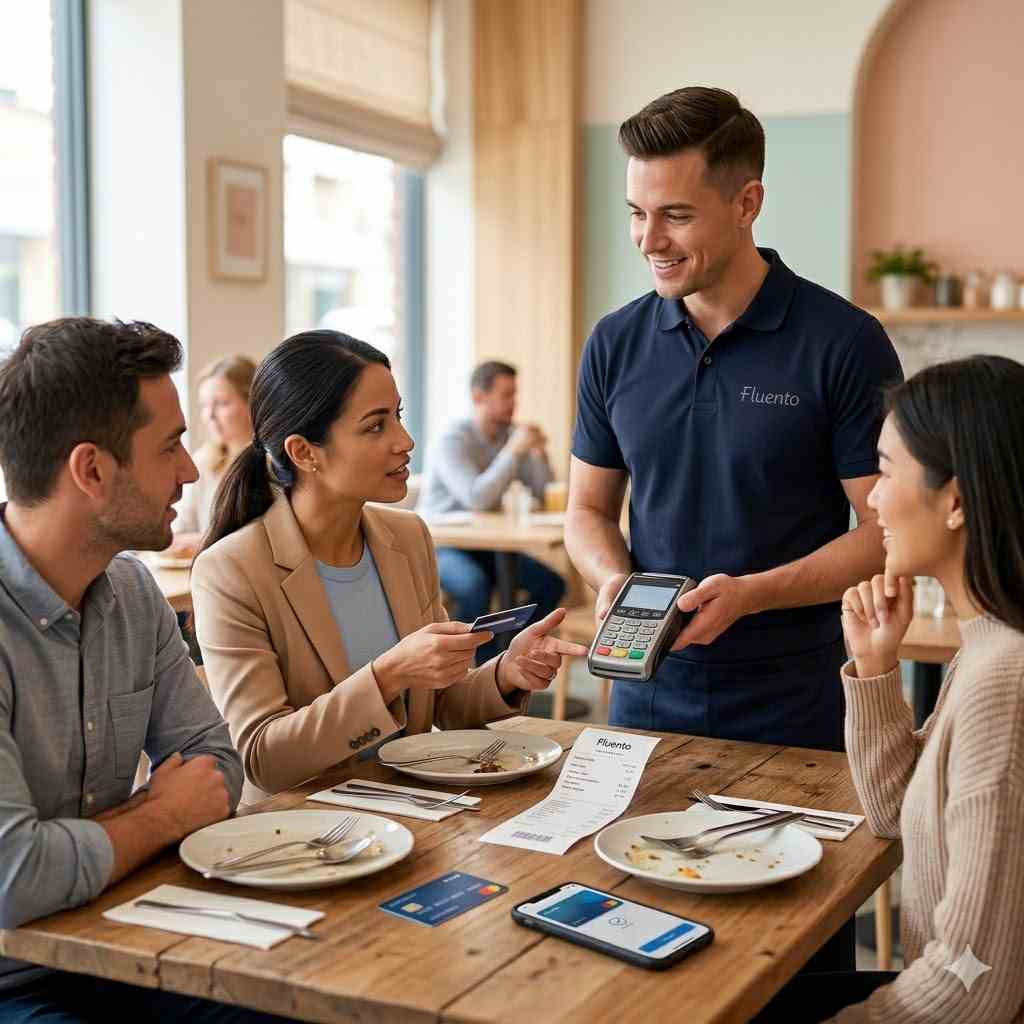سناریوی تقسیم صورت‌حساب در اپ فلوئنتو